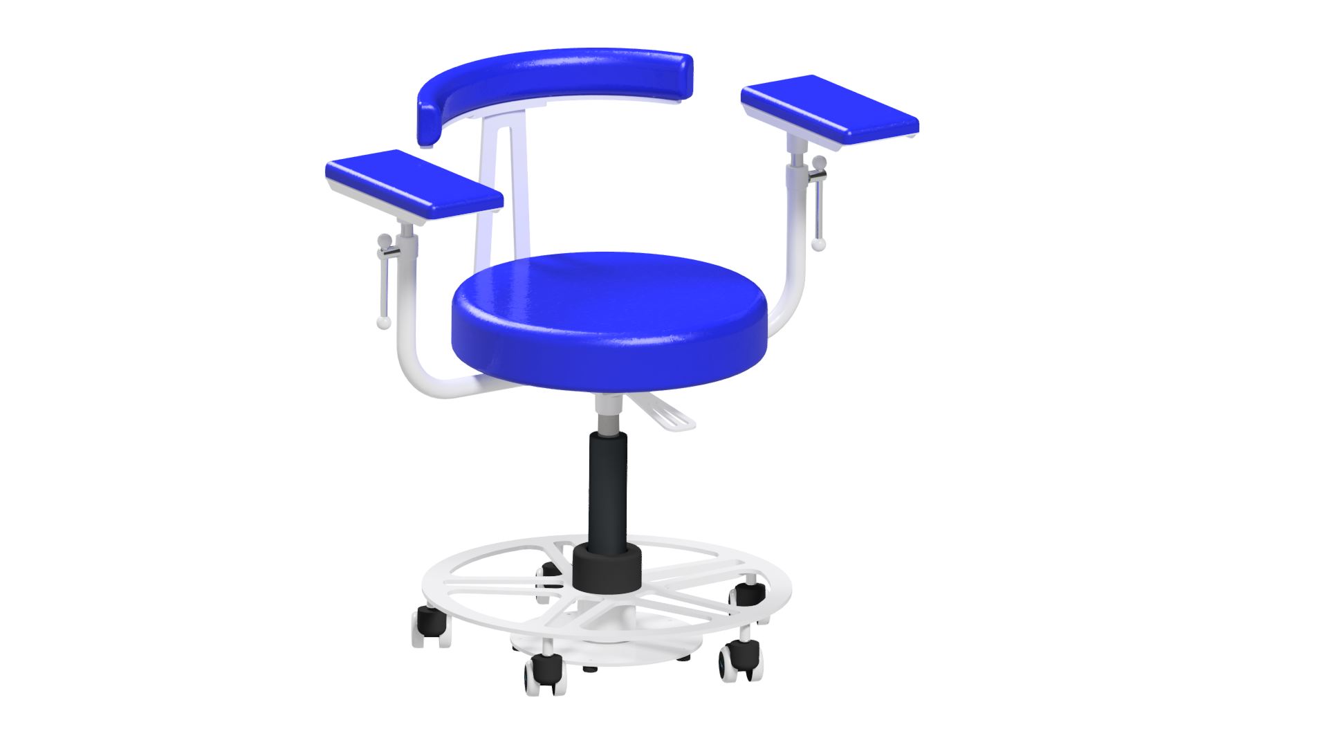 Стул с подлокотниками оперирующего хирурга С-2-09