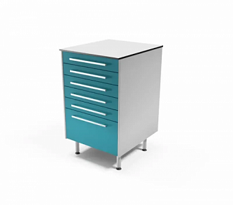 Купить Тумба медицинская ТМ-06-МД Премиум в Смоленске. Саула-запад медицинское оборудование "под ключ"